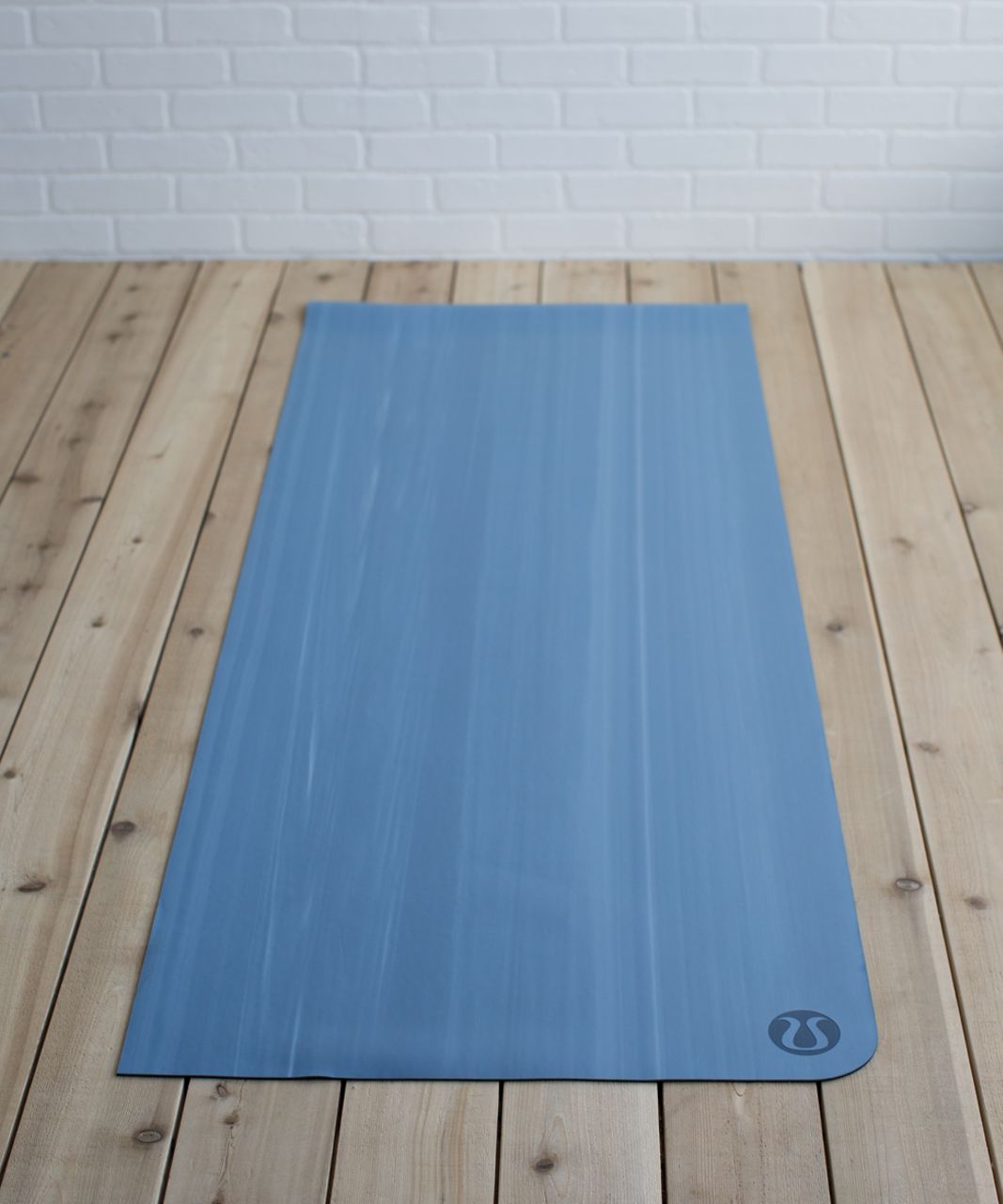 Lululemon The Reversible Mat 3mm - Blue Denim / White / Deep Coal