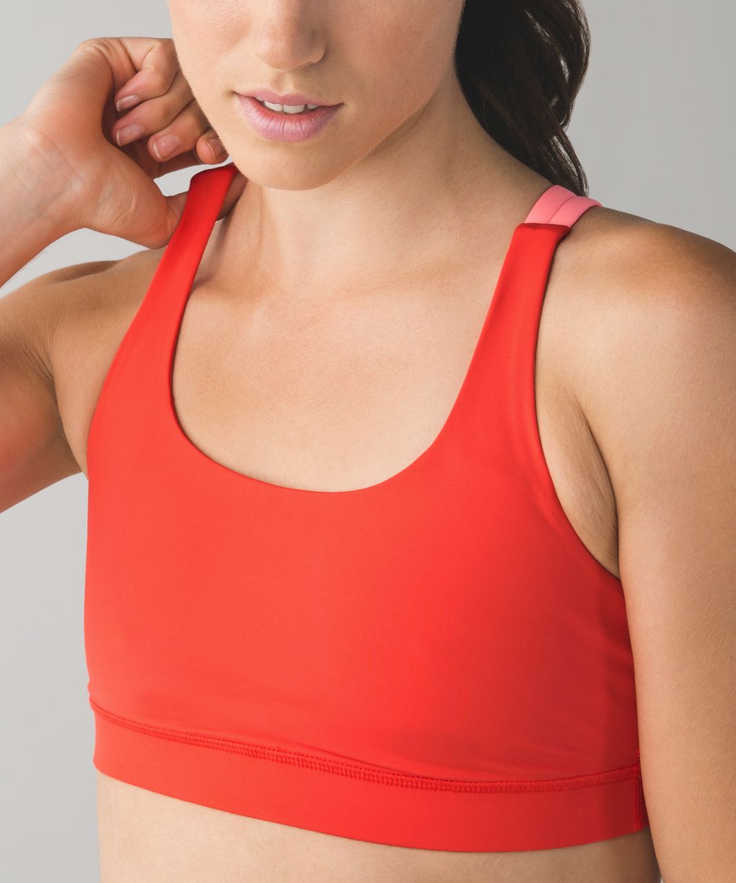 Lululemon Energy Bra - Alarming / Grapefruit