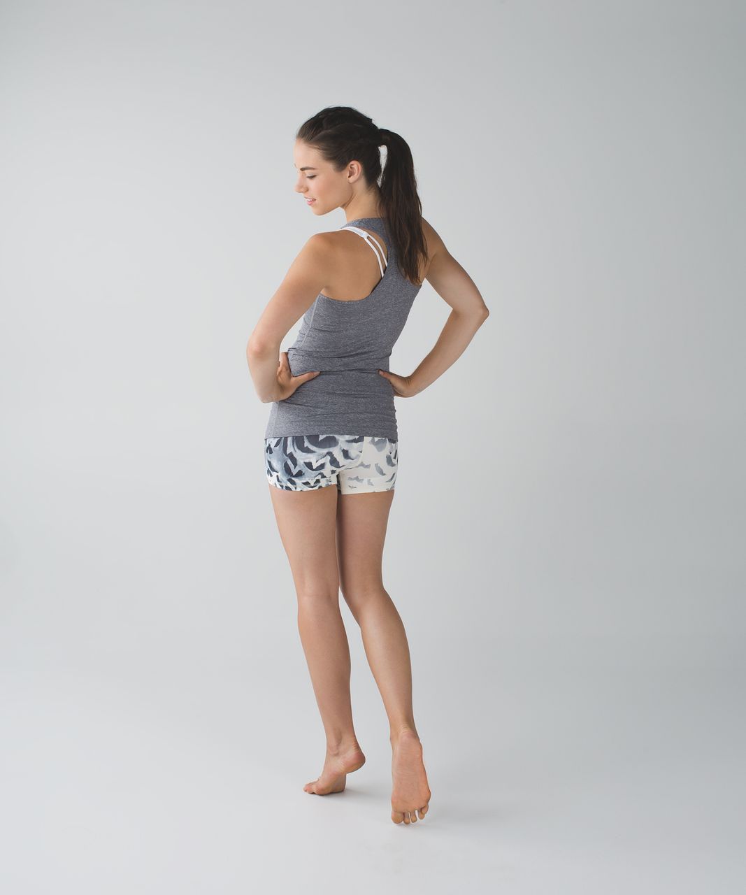 Lululemon Cool Racerback - Heathered Slate