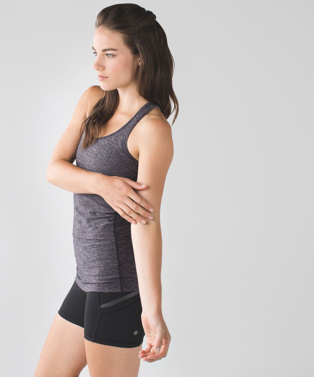 Lululemon Cool Racerback - Heathered Naval Blue