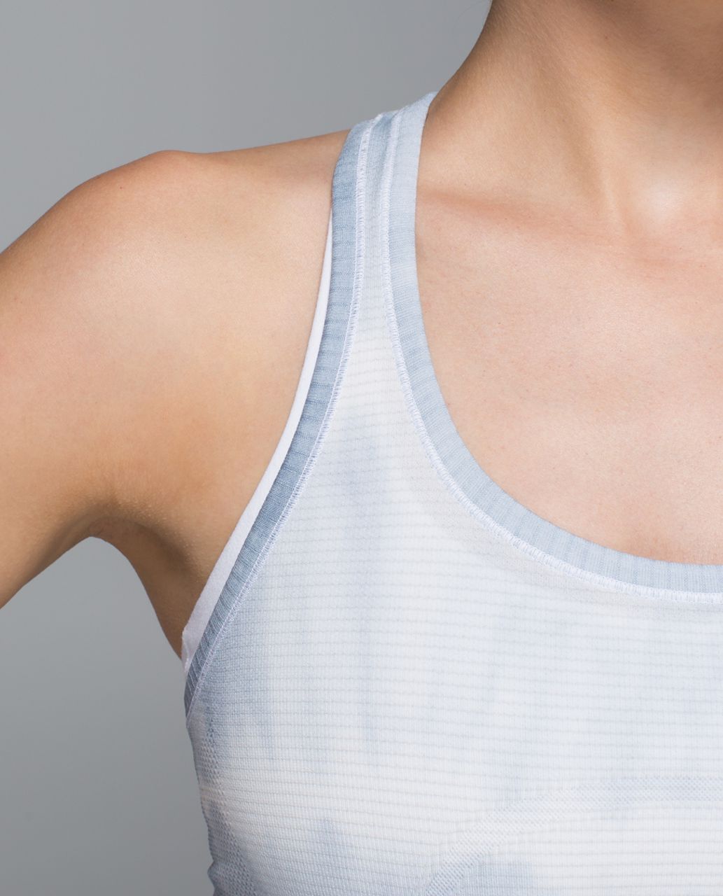 Lululemon Swiftly Tech Racerback - Heathered Silver Fox - lulu fanatics