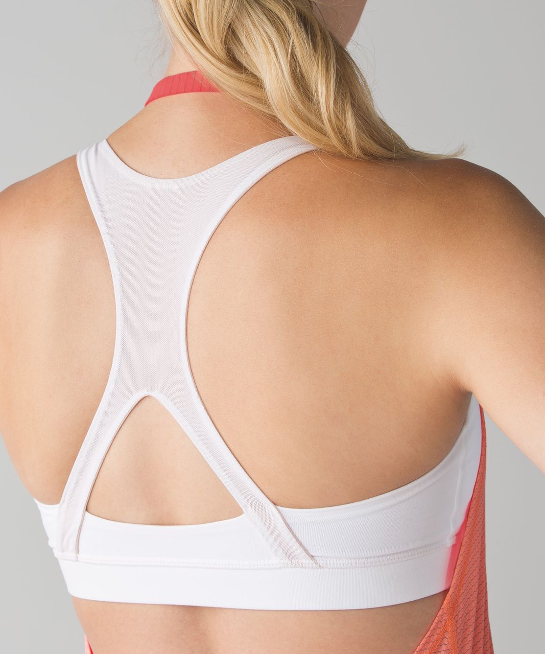 Lululemon Itty Bitty Halter - Grapefruit / Electric Coral