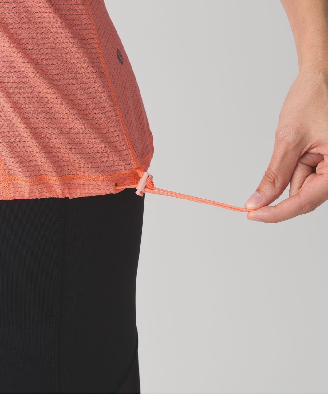 Lululemon Itty Bitty Halter - Grapefruit / Electric Coral