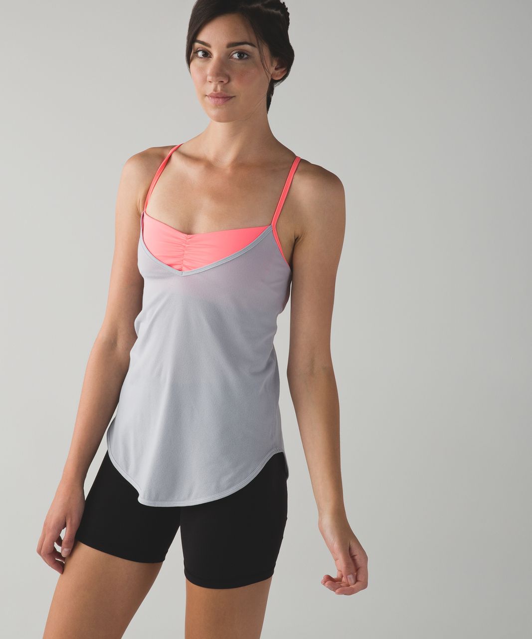 Lululemon Roll Out Tank - Silver Fox 