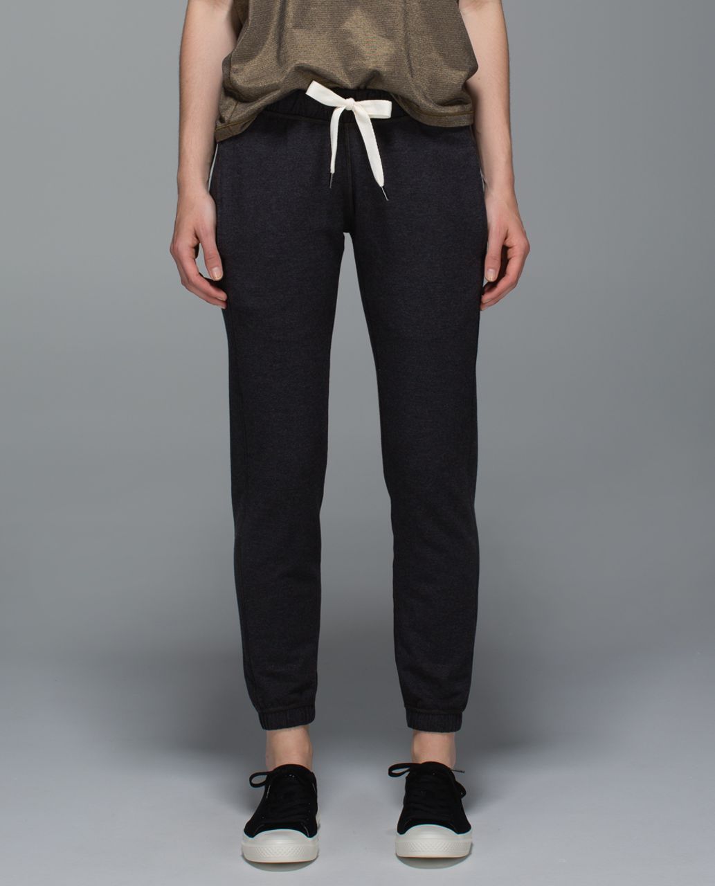 Lululemon Serenity Pant - Heathered Mod Black - lulu fanatics