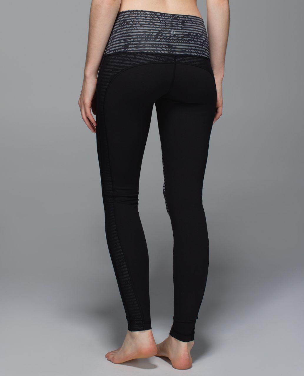 Lululemon Wunder Under Pant *Laser-Cut (Roll Down) - Inkwell