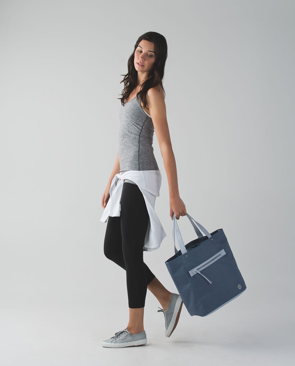 Lululemon Out & About Tote - Blue Denim