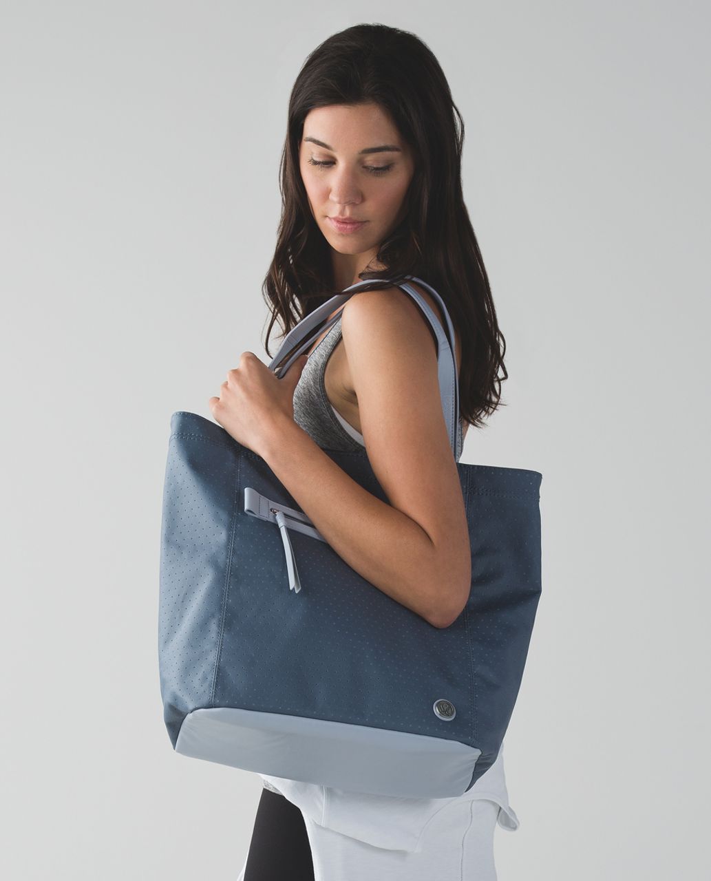 Lululemon Out & About Tote - Blue Denim