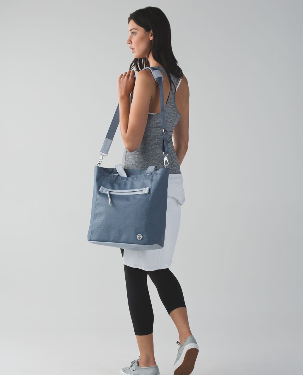 Lululemon Out & About Tote - Blue Denim