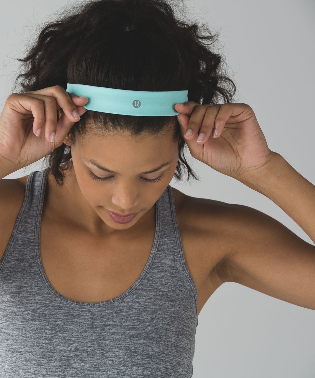 Lululemon Skinny Fly Away Tamer Headband - Tranquil Blue