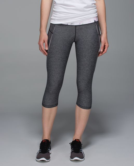 Lululemon Inspire Crop II *Luxtreme - Black - lulu fanatics