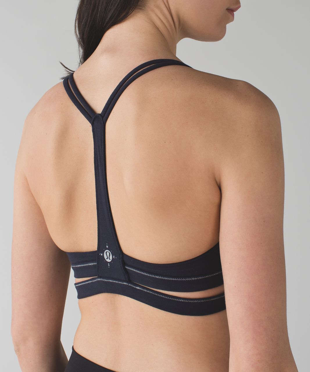 Lululemon Rue Boheme Bra - Naval Blue / Peach Fuzz