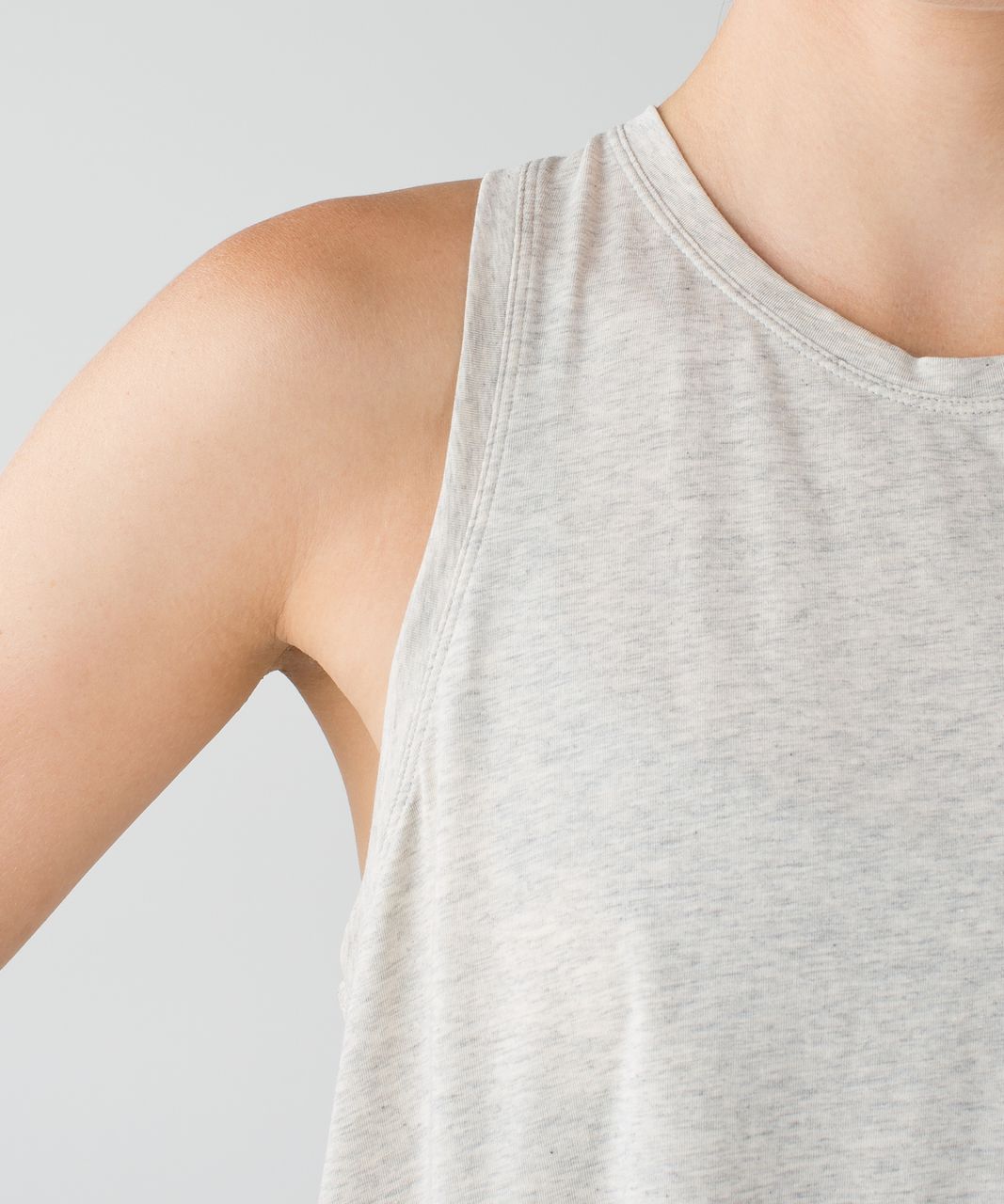 Lululemon The Nook Tank - Heathered Light Grey