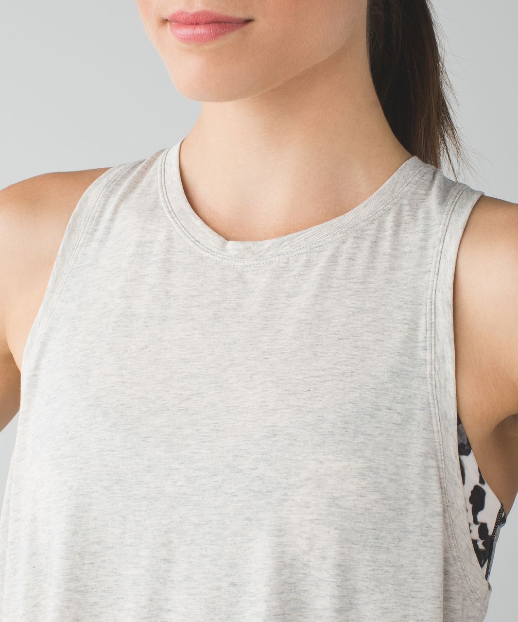 Lululemon The Nook Tank - Heathered Light Grey