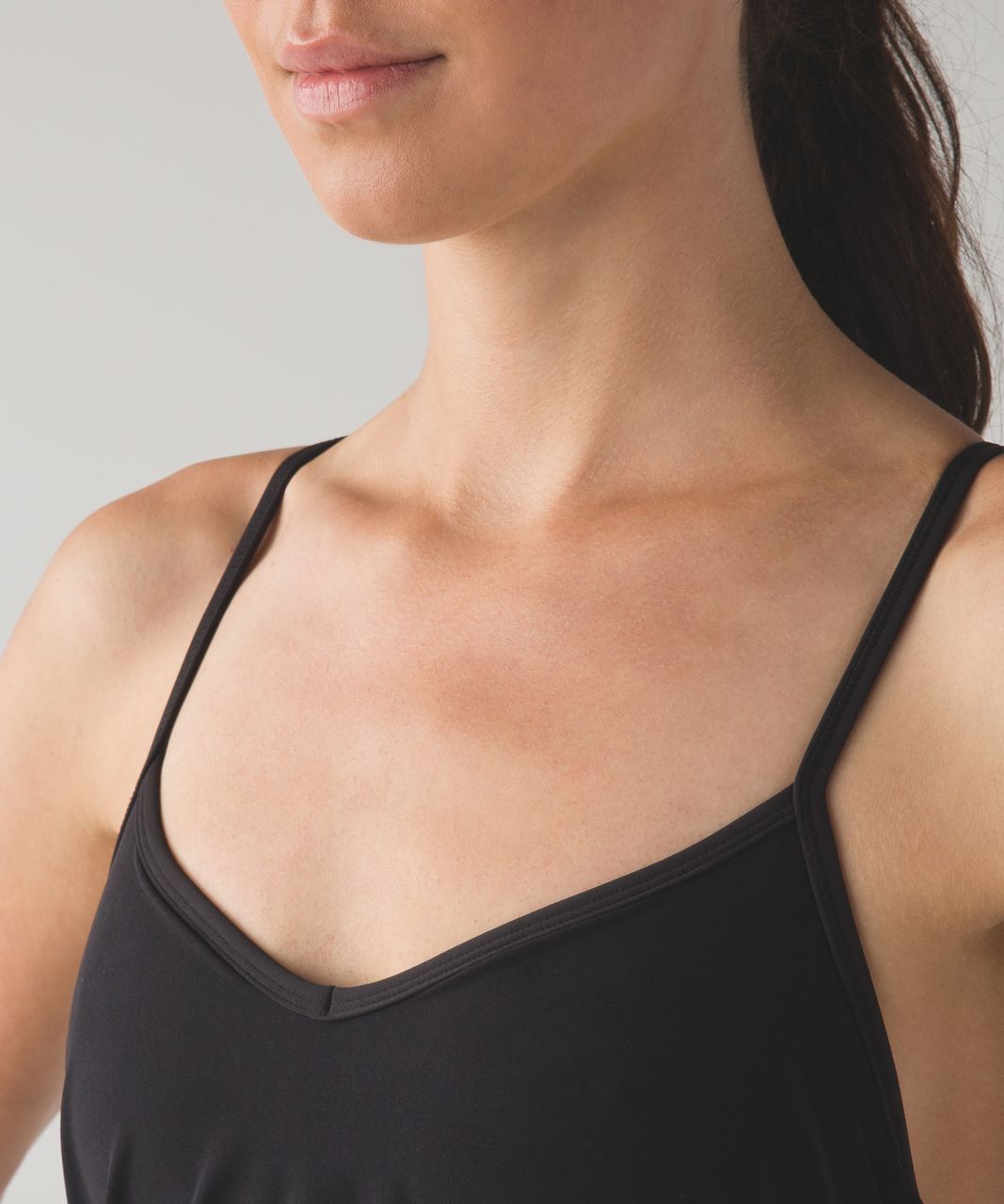 Lululemon Dance To Yoga Bra - Ace Spot Grain Black / Black - lulu