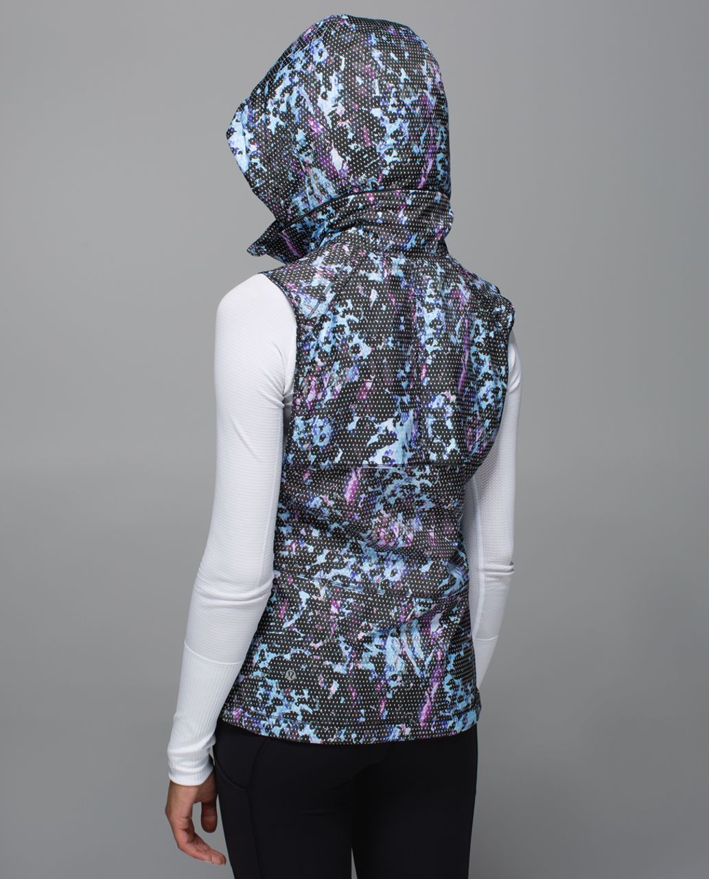 Lululemon Pack-It Vest - Floral Sport Tranquil Blue Multi