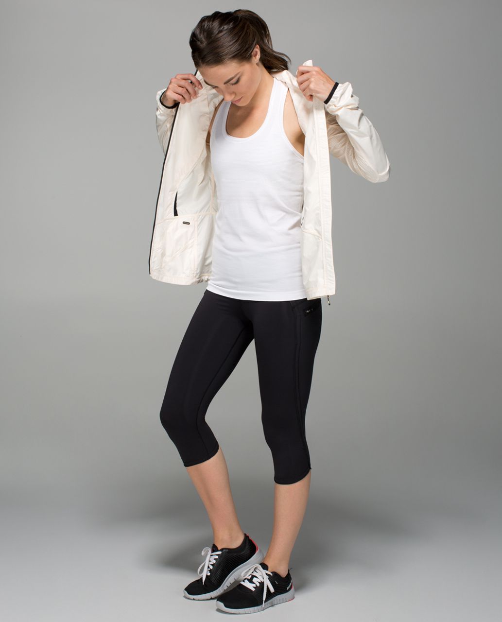 Lululemon Back Pack It Jacket - Angel Wing / Black