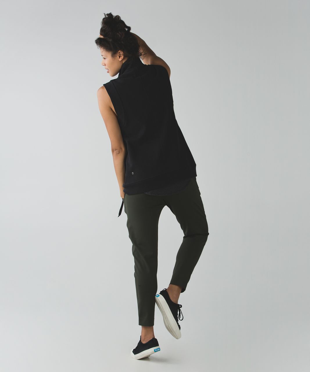 Lululemon Jet Crop (Slim) - Heathered Slate (First Release) - lulu fanatics