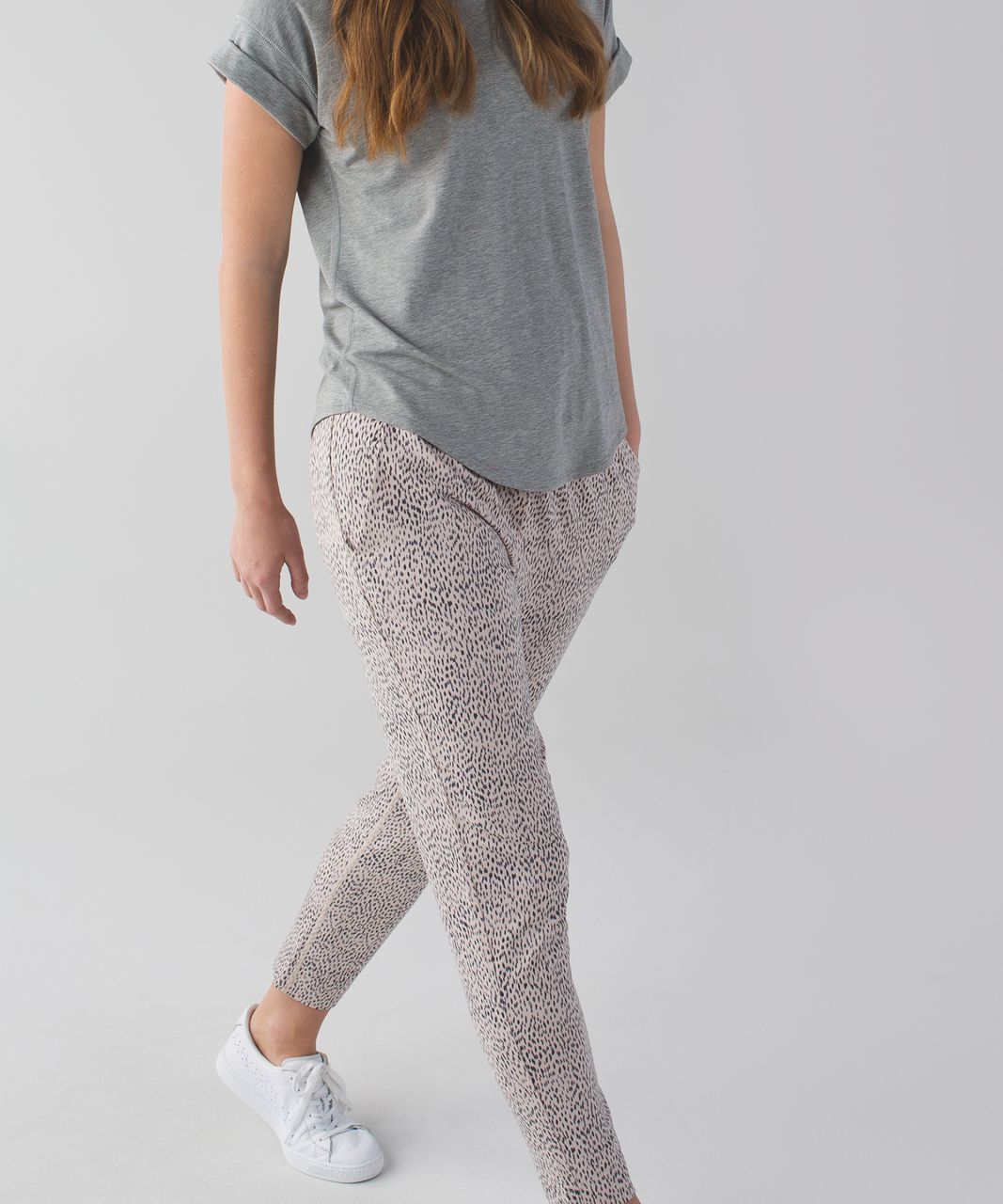 Lululemon Jet Crop (Slim) (Luon 19) - Heathered Herringbone