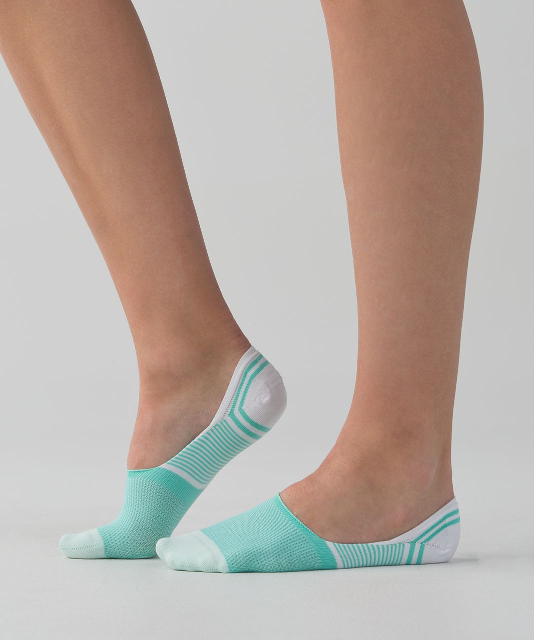 Lululemon Secret Sock - Menthol / White / Sea Mist