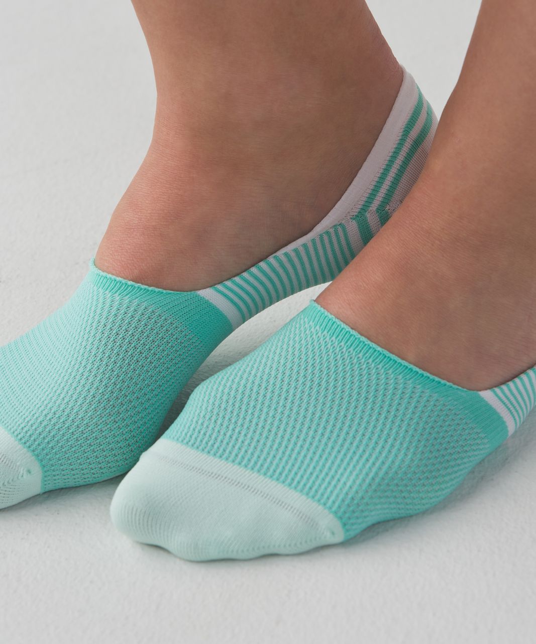 Lululemon Secret Sock - Menthol / White / Sea Mist