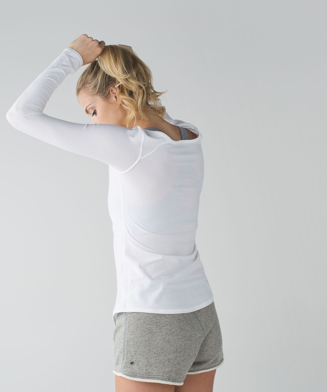 Lululemon Inner Essence Long Sleeve Tee - White