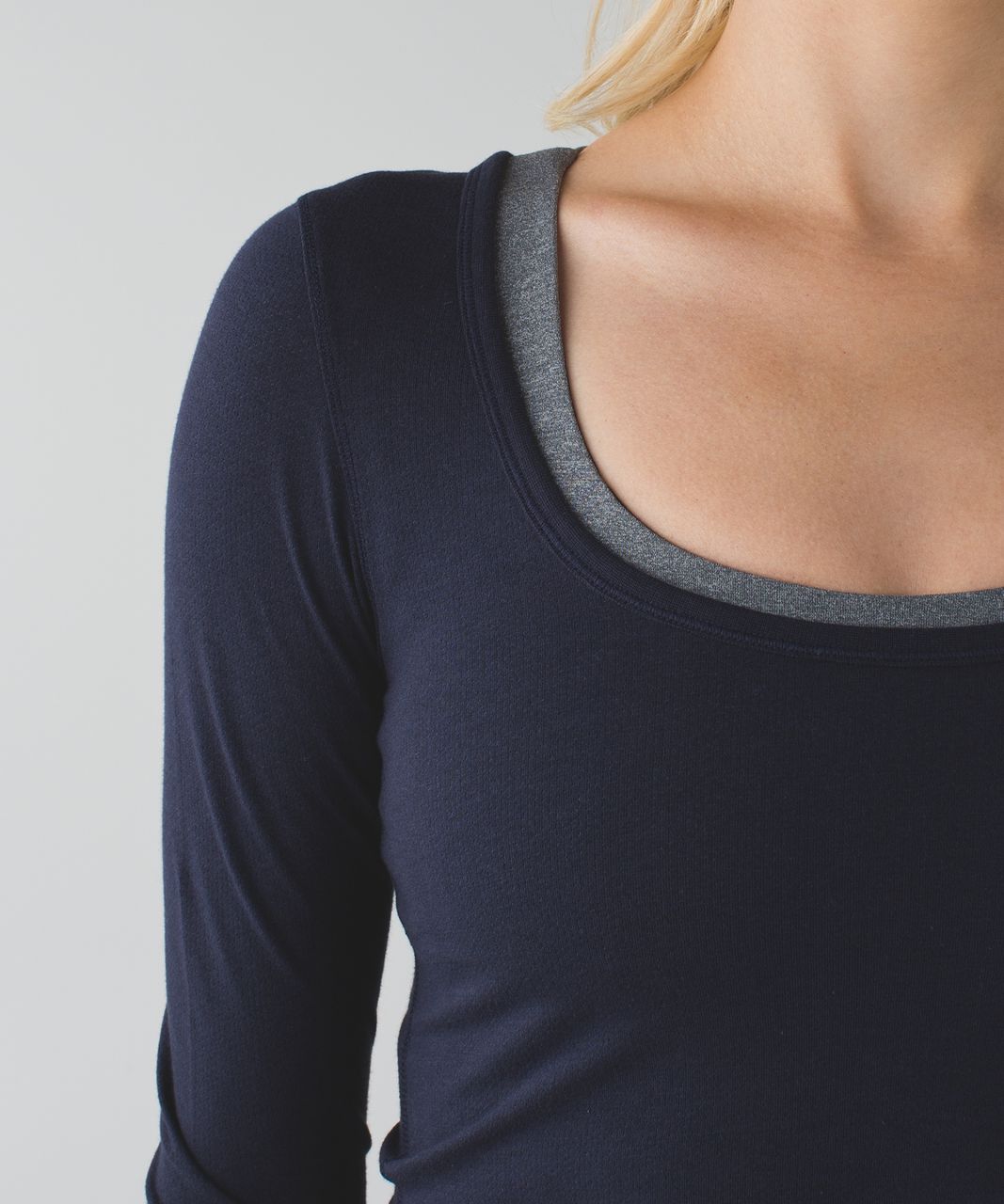 Lululemon Inner Essence Long Sleeve Tee - Naval Blue