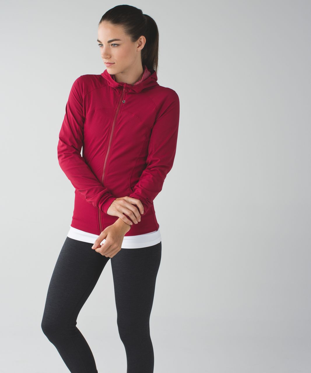 Lululemon In Flux Jacket - Cranberry