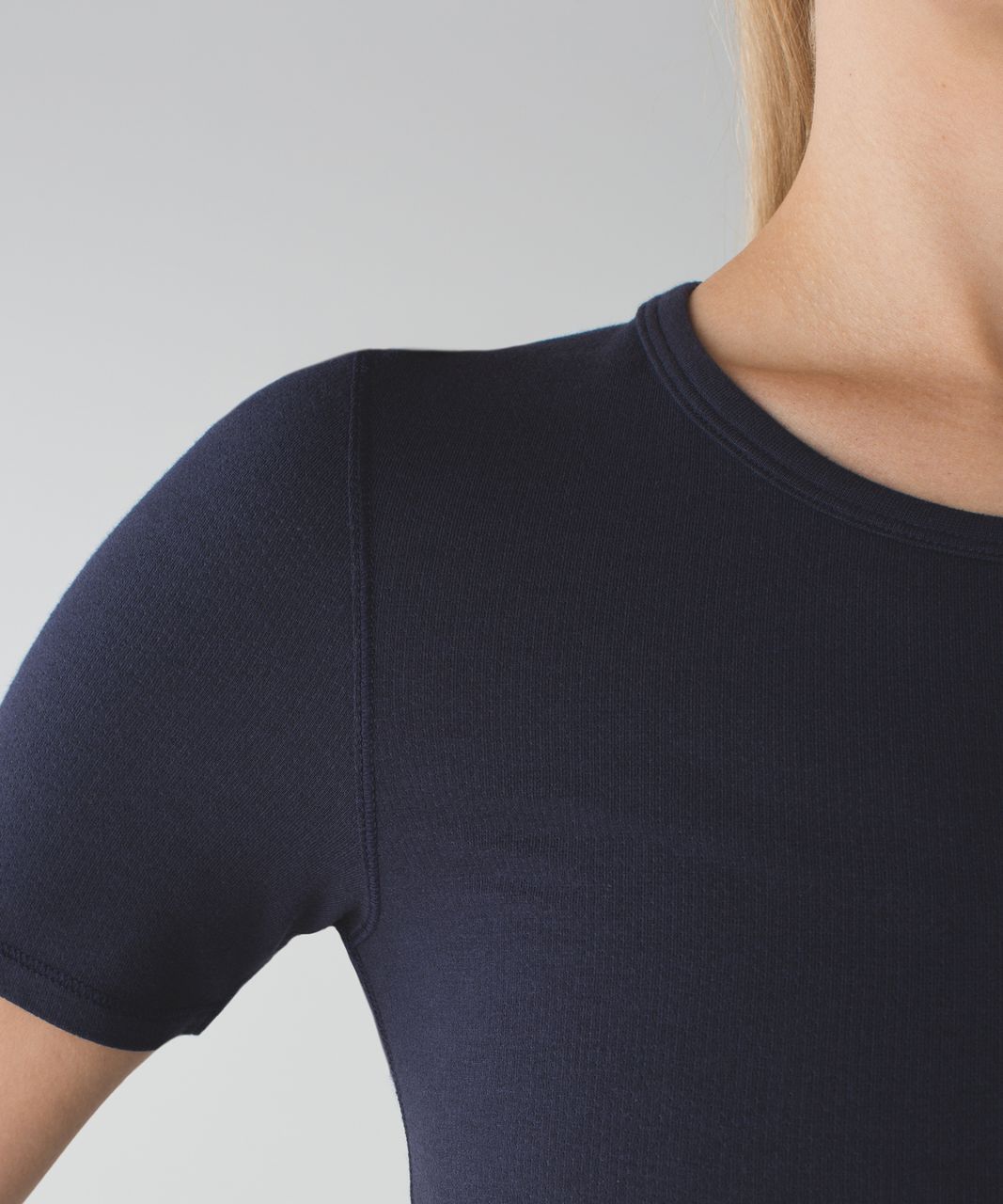 Lululemon Inner Essence Short Sleeve Tee - Naval Blue