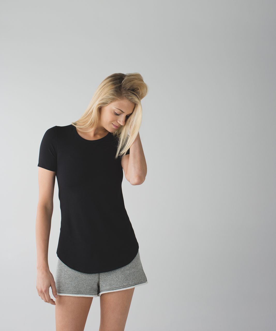 Lululemon Inner Essence Short Sleeve Tee - Black