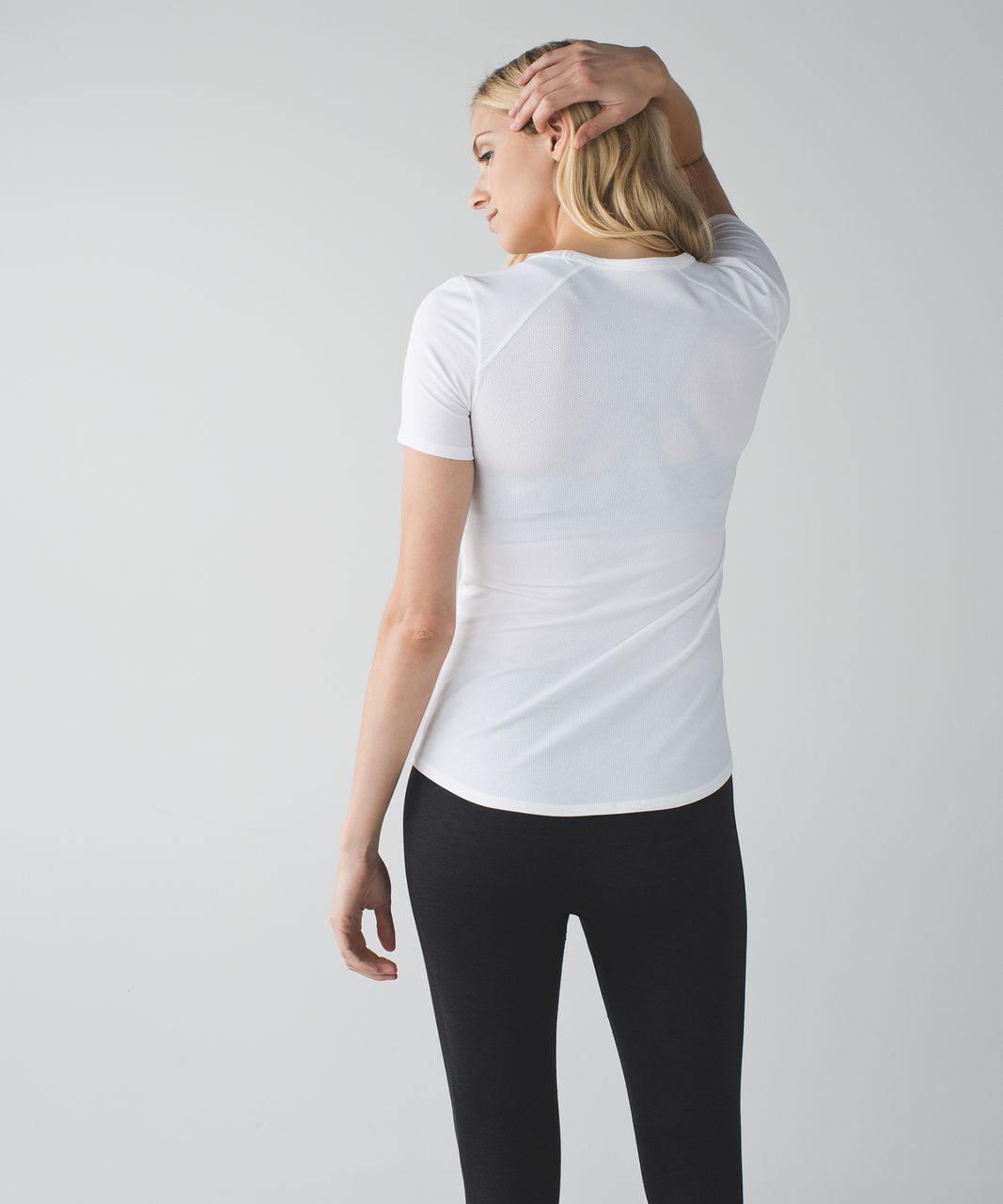 Lululemon Inner Essence Short Sleeve Tee - White