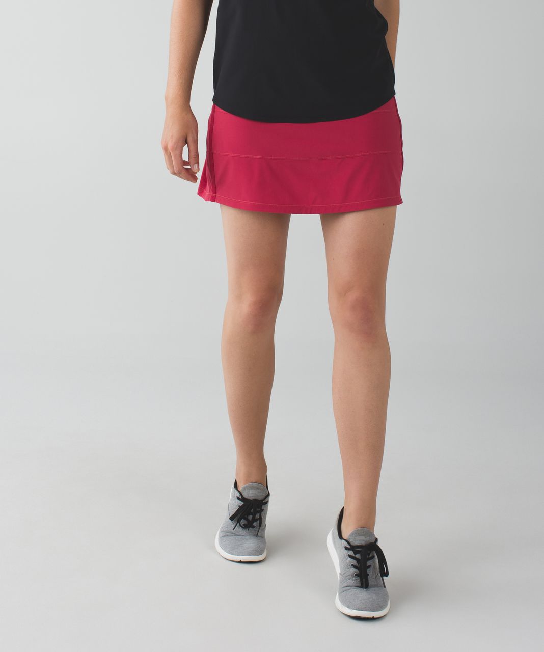 Lululemon Pace Rival Skirt II *4-way Stretch (Tall) - Cranberry / Mini Ziggy Snake Red Tide Cranberry