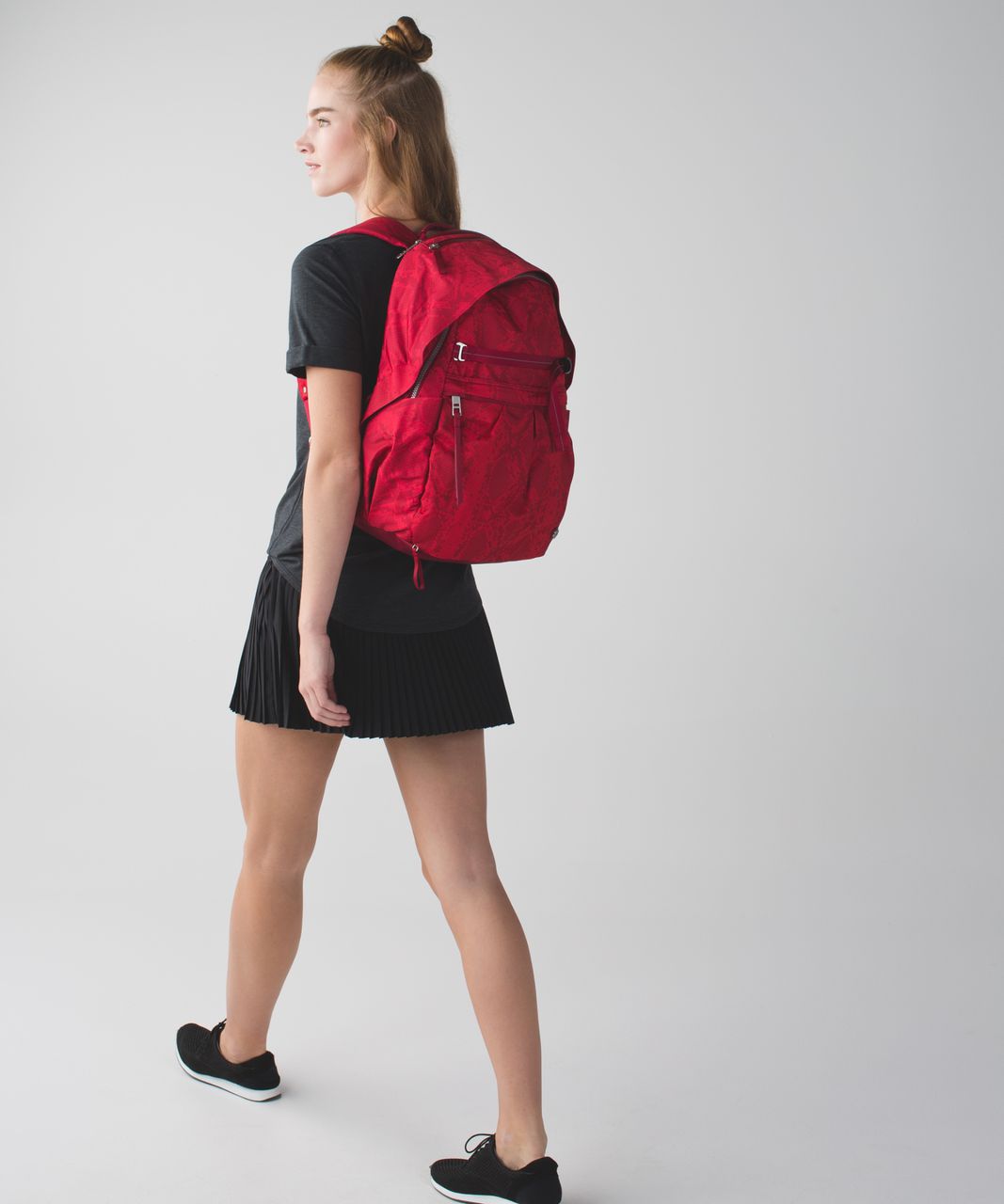 lululemon red backpack