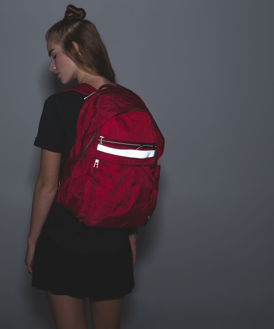 Lululemon Pack It Up Backpack - Simply Ziggy Snake Red Tide Cranberry / Cranberry