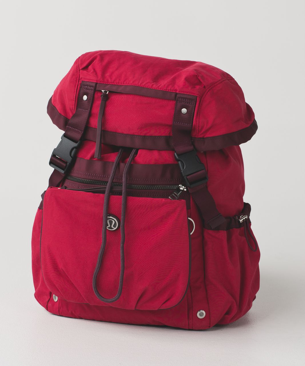 Lululemon Travelling Yogini Rucksack - Cranberry / Bordeaux Drama