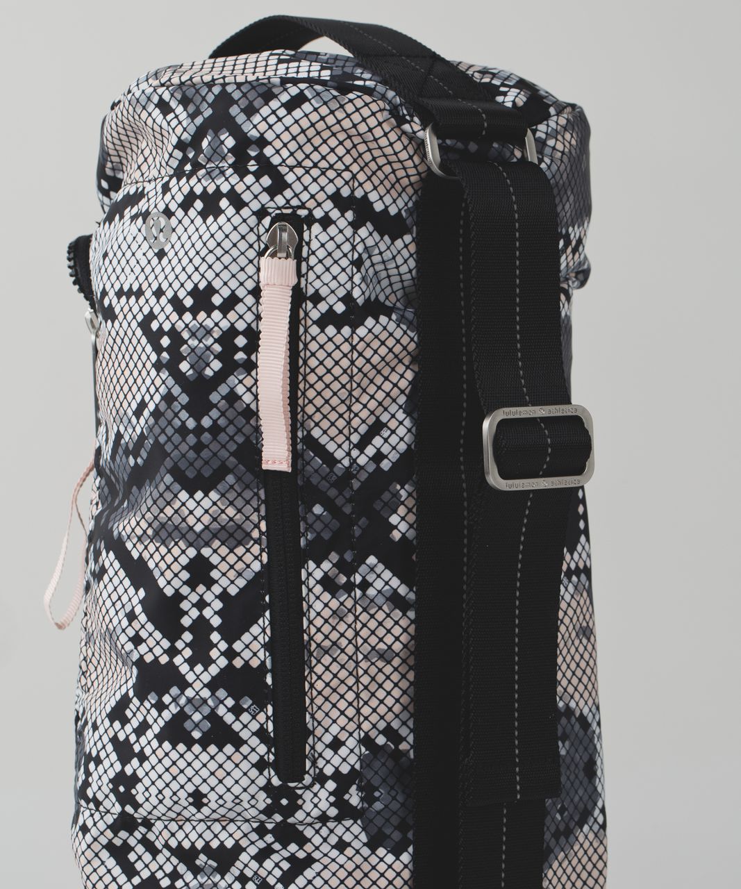 Lululemon Drishti Yoga Tote - Ziggy Snake Butter Pink Black