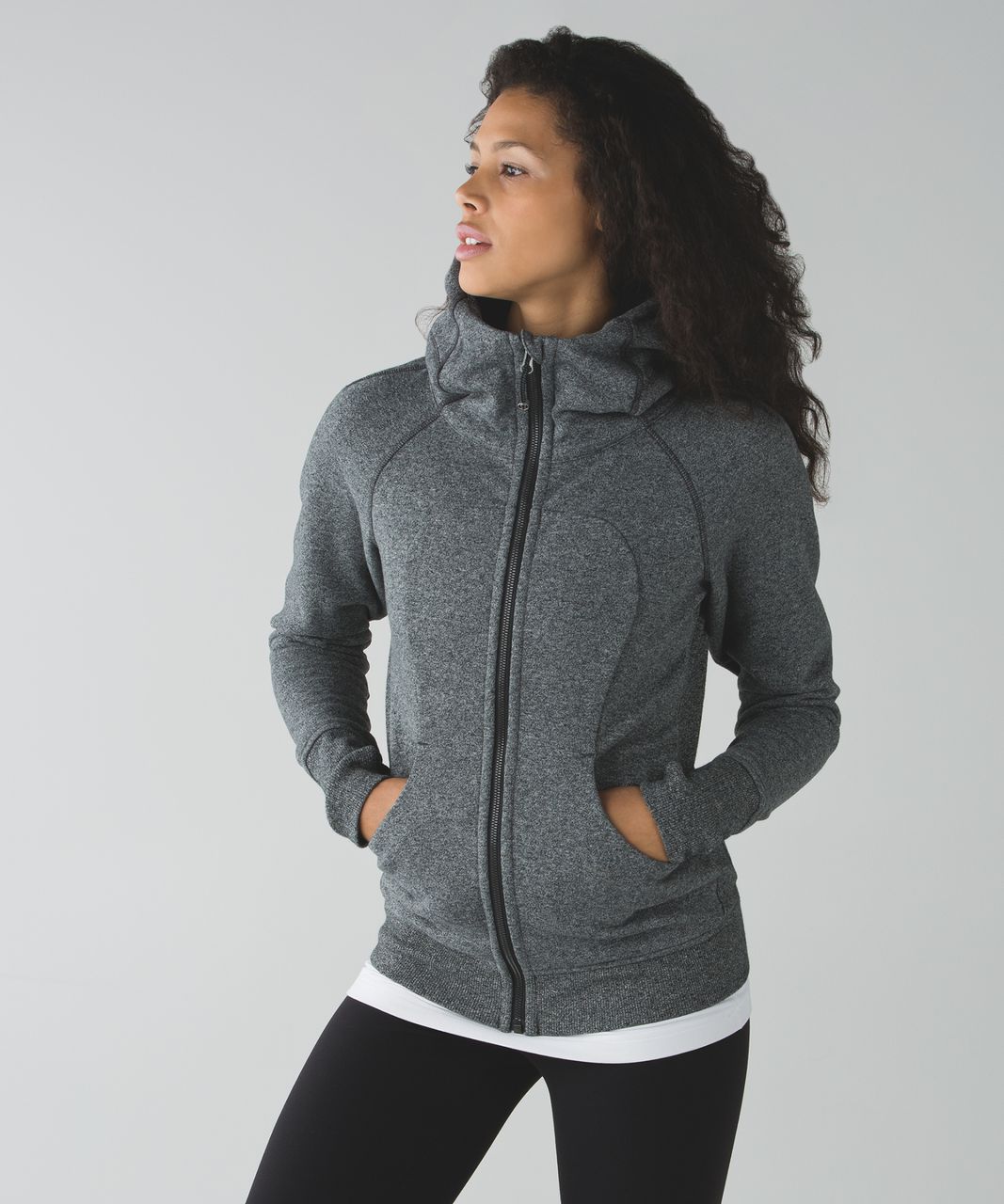 Lululemon Scuba Hoodie III - Heathered Light Grey (First Release