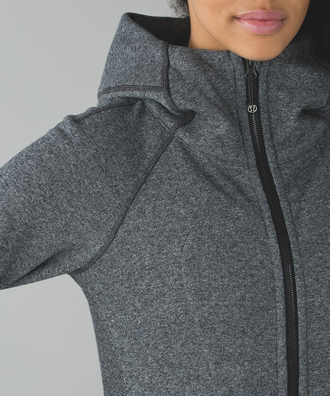 Lululemon Scuba Hoodie III (First Release) - Heathered Speckled Black