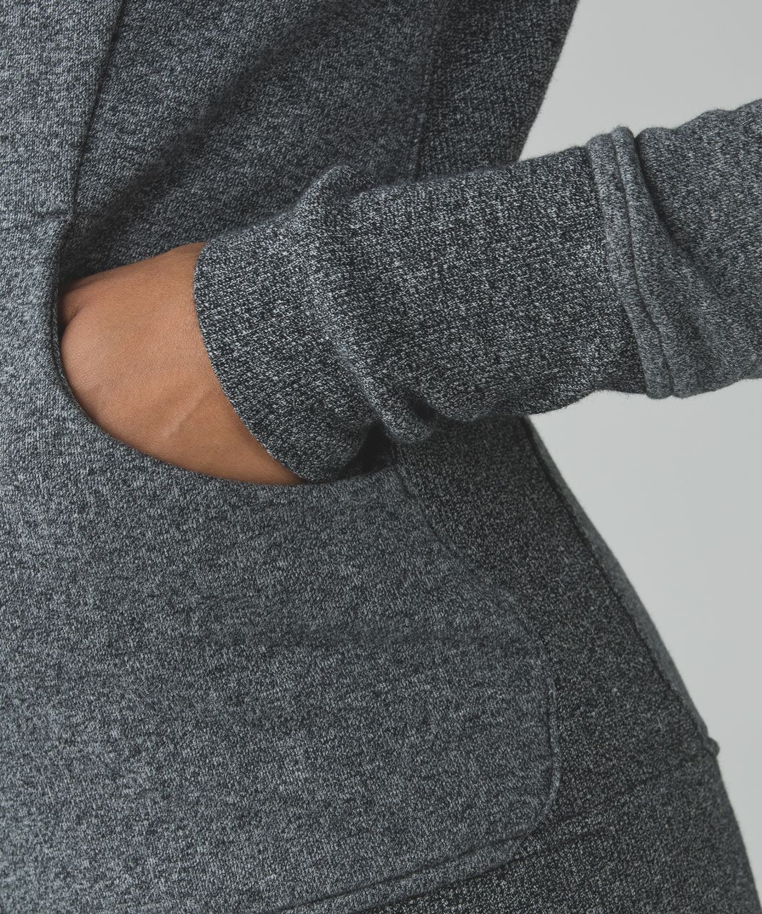 Lululemon Scuba Hoodie III (First Release) - Heathered Speckled Black