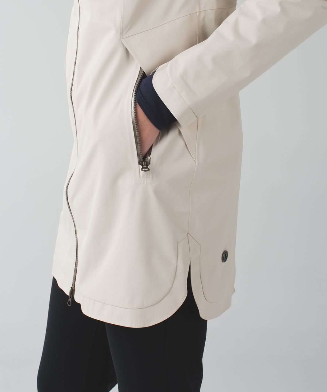 Lululemon Definitely Raining Jacket - Cashew