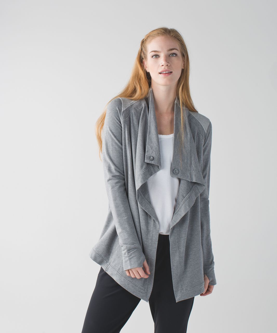 Lululemon Coast Wrap - Heathered Mod Medium Grey