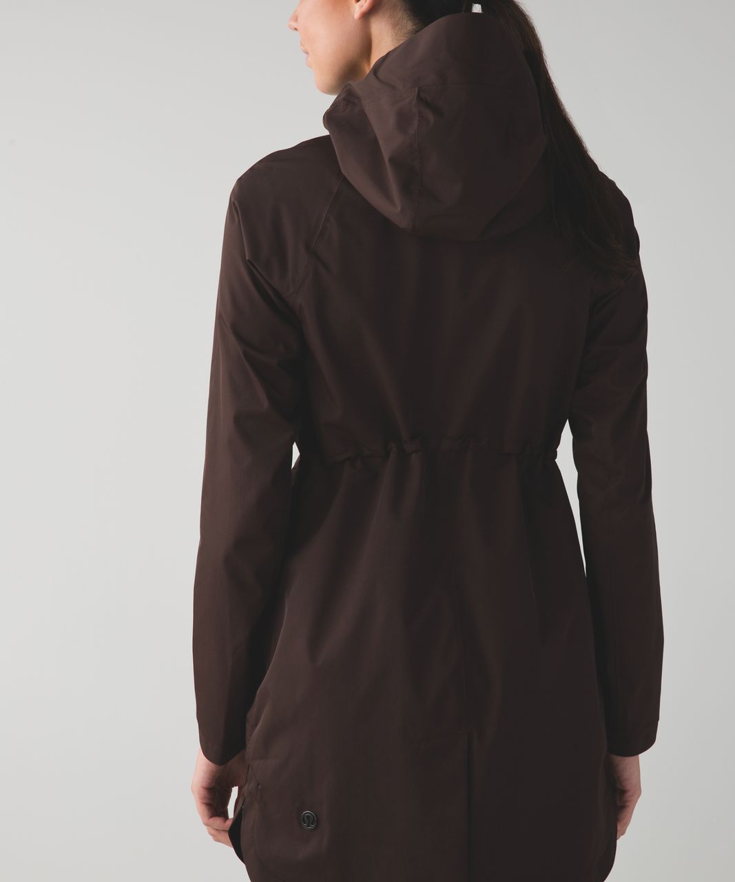 Lululemon Definitely Raining Jacket - Espresso - lulu fanatics