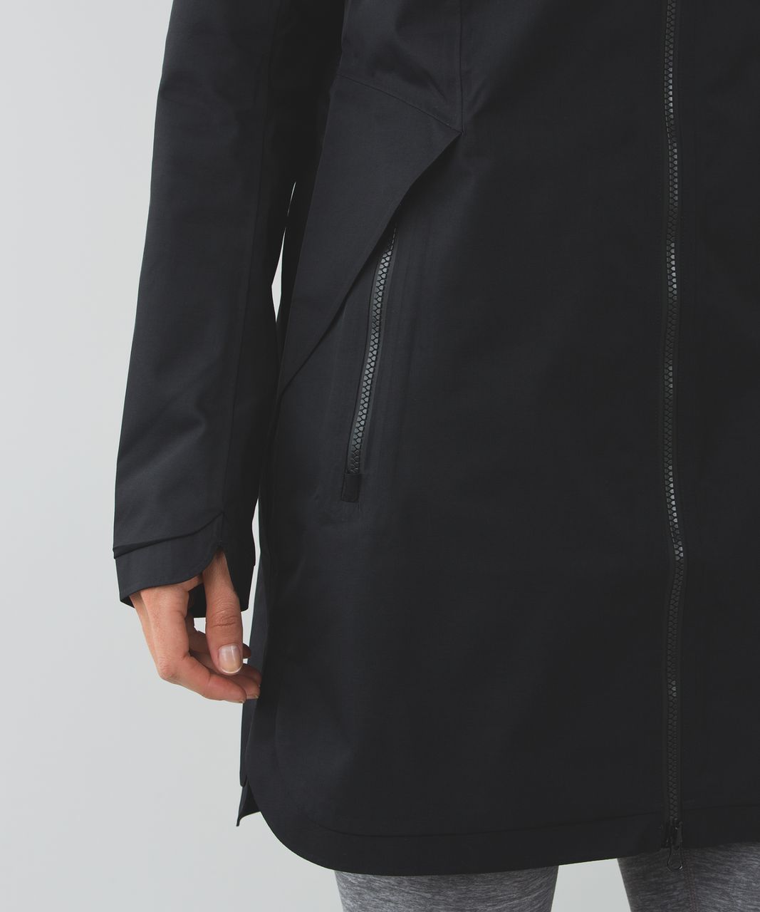 Lululemon Definitely Raining Jacket - Black