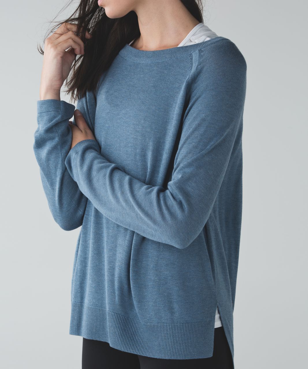 lululemon blue sweater