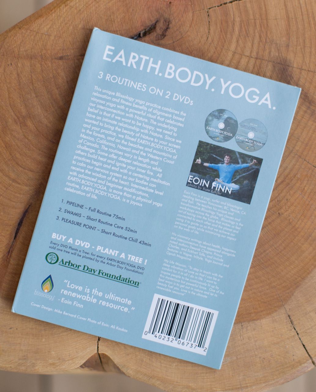 Lululemon Eoin Finn Earth Body Yoga DVD