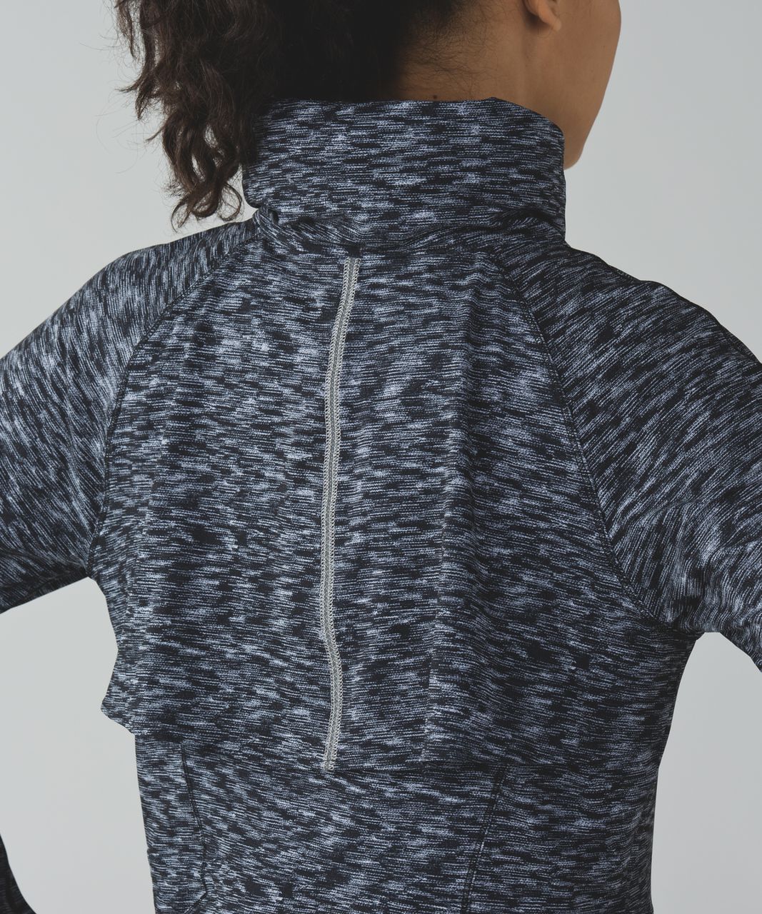 Lululemon Go The Distance Jacket - Dramatic Static White Black