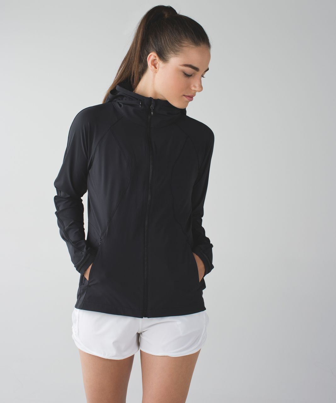 Lululemon Go The Distance Jacket - Black - lulu fanatics