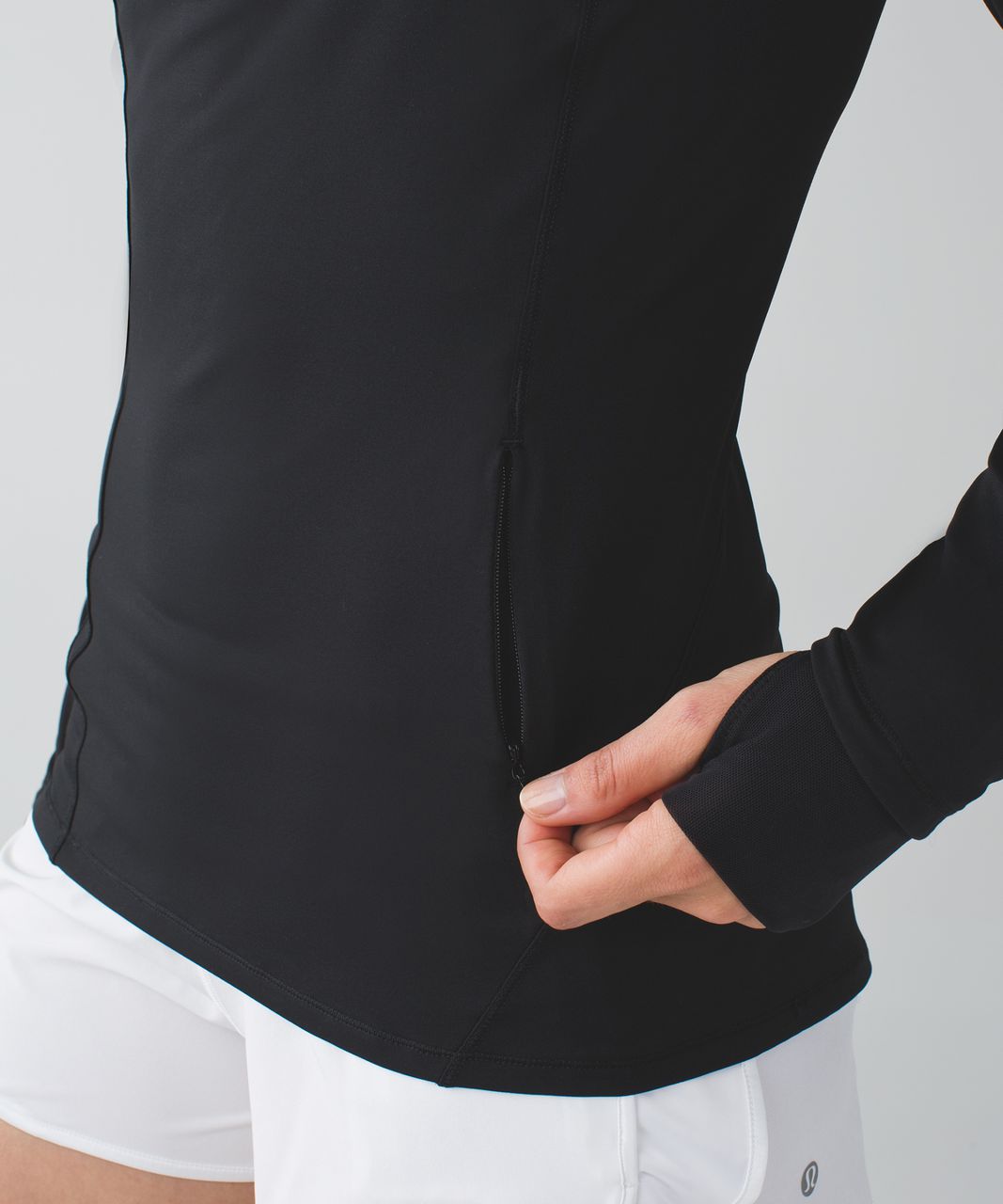 Lululemon Go The Distance 1/2 Zip - Black