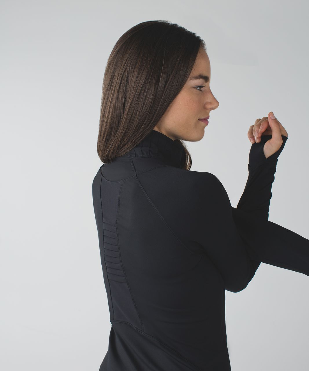 Lululemon Go The Distance 1/2 Zip - Black