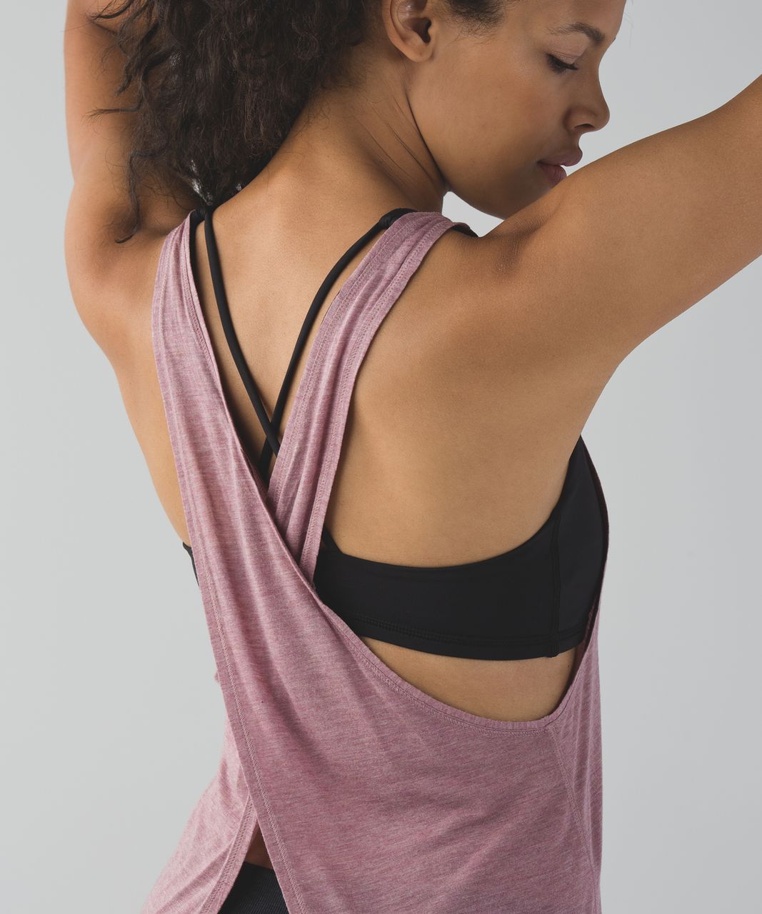 Lululemon Beyond Boundaries Tank - Heathered Mod Chalky Rose